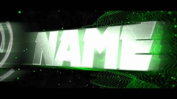 Green Sync Blender Intro Template (Free Download)