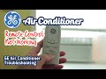 GE Air conditioner troubleshooting | GE air conditioner control panel not working