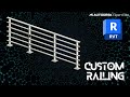 Revit 2019  Create a custom steel baluster for Railing