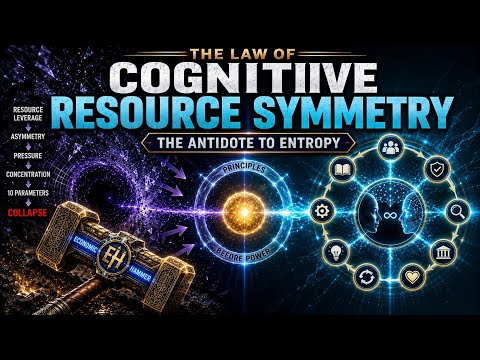 Cognitive Resource Symmetry: The Universal Law of Circulation. {The Antidote to Entropy}