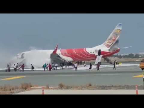Air India Express uçağı pistten çıktı