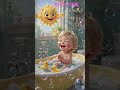 Toddlers both time/cleaning up/clean your body 🚿#short  #toddlersongs #preschool #shorts