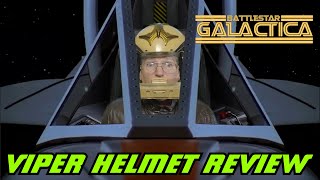 Battlestar Galactica Review of Colonial Viper Helmet and Related Props