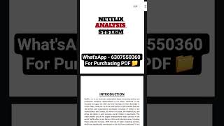 IP Project File || CLASS 12th [2025-26] || NETFLIX DATA ANALYSIS SYSTEM