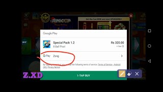 How to Buy 8 Ball Pool offers in Zong Sim first time in Pakistan screenshot 4