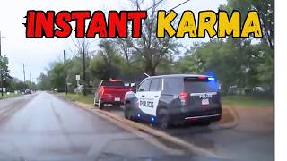 BEST OF INSTANT KARMA! Drivers busted by cops for speeding ,Brake Checks & More Convenient Cops!