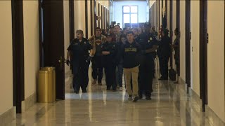 Students' Senate Sit-In Demands Gun Reform