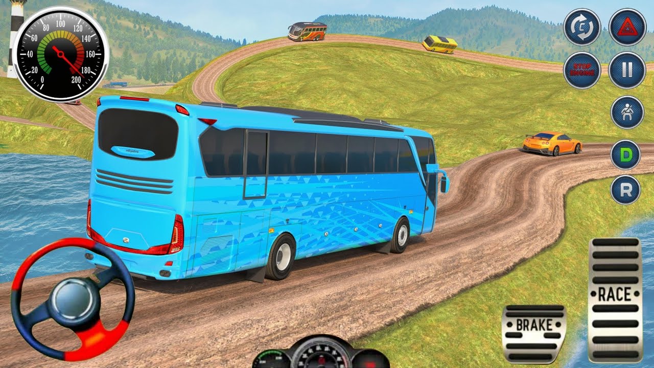 Extreme Bus Simulator 2026 - Indian Offroad Bus Driving 3D - Bus Game Andriod Gameplay