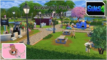 The Sims 4- Newcrest Park Speed Build- Toddler Stuff Pack