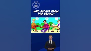 who escape from the prison? #riddles