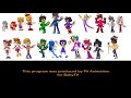 The numberhumans show end credits pil animation