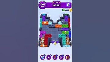 Color Block Jam Level 1007 – Full Puzzle Solution (No Boosters)