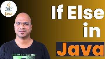 #3.1 Java Tutorial | If Else | Selection Statement