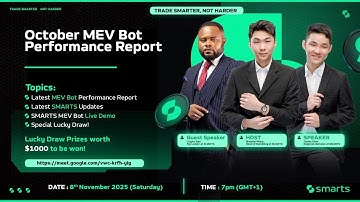 🚀 October MEV Bot Performance Report — Official WebinarIt’s time to review how the MEV Bot performed