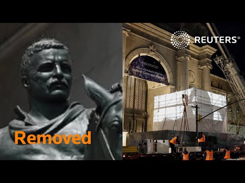 Teddy Roosevelt statue removed from outside NYC museum