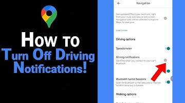 How to Turn Off Driving Notifications on Google Map [NEW]