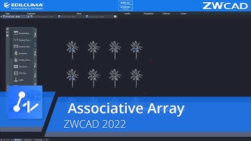 ZWCAD 2022 - Associative Array EC