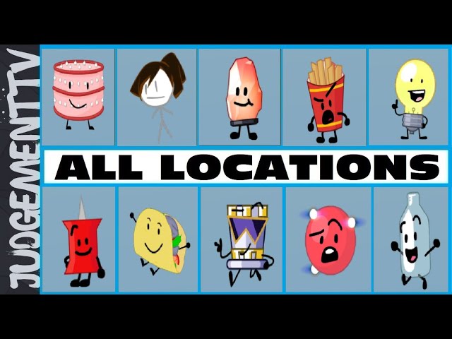 Welcome to the Crumch Chamber — EVERY SINGLE BFDI CHARACTER (pretty much,  i