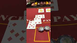 Doubling down 11 vs 10 @venetianvegas Doubling down 11 vs 10 @venetianvegas