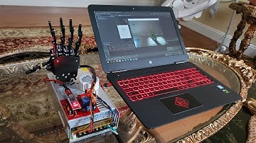 OpenCV Mediapipe Robot Hand