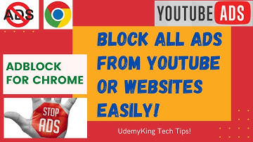 Block all Ads from YouTube or Websites on Google Chrome
