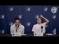 "Clicking On All Cylinders." | Napheesa Collier & Kayla McBride Postgame Sound | 07.22.25