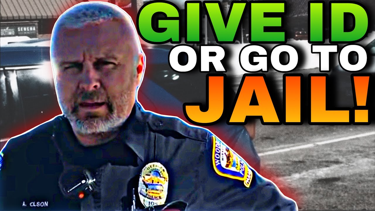 Man Arrested For ID Refusal - Cop Clearly Confused On The Law - YouTube