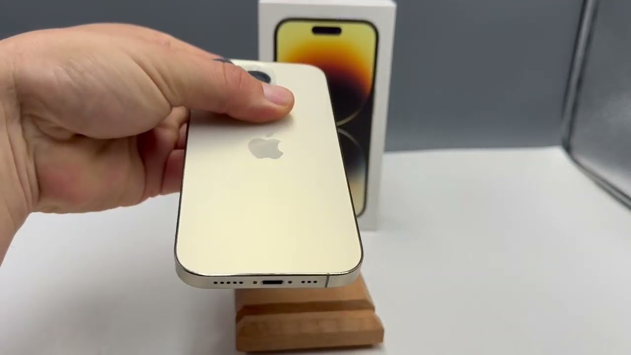 iPhone 14 Pro 128GB Gold 81% - YouTube
