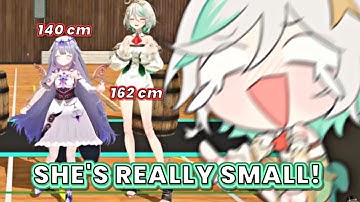 Cecilia realized how ridiculously small Biboo is [HololiveEN]