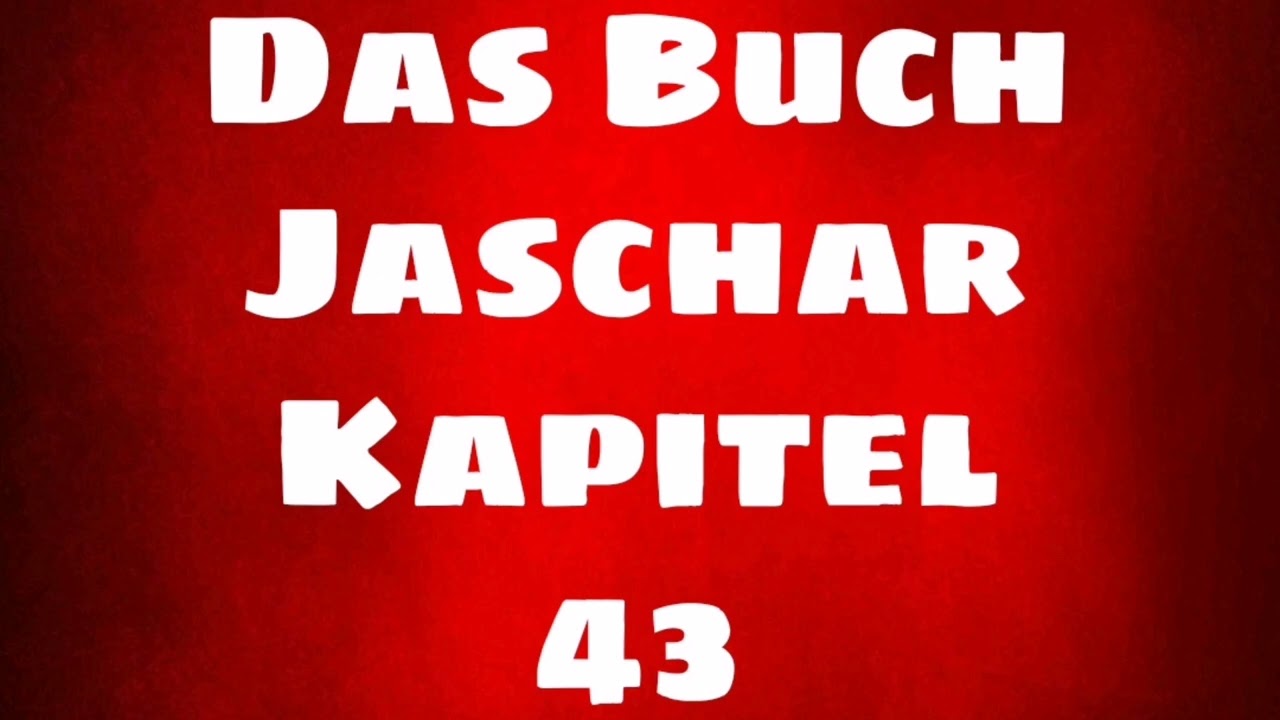 Das Buch Jaschar (Deutsch) - Kapitel 43 - Josef wird als Sklave verkauft
