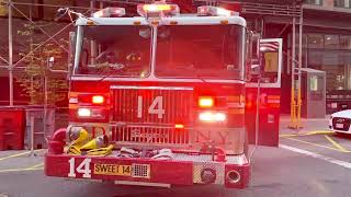 FDNY Engine 14 Responding