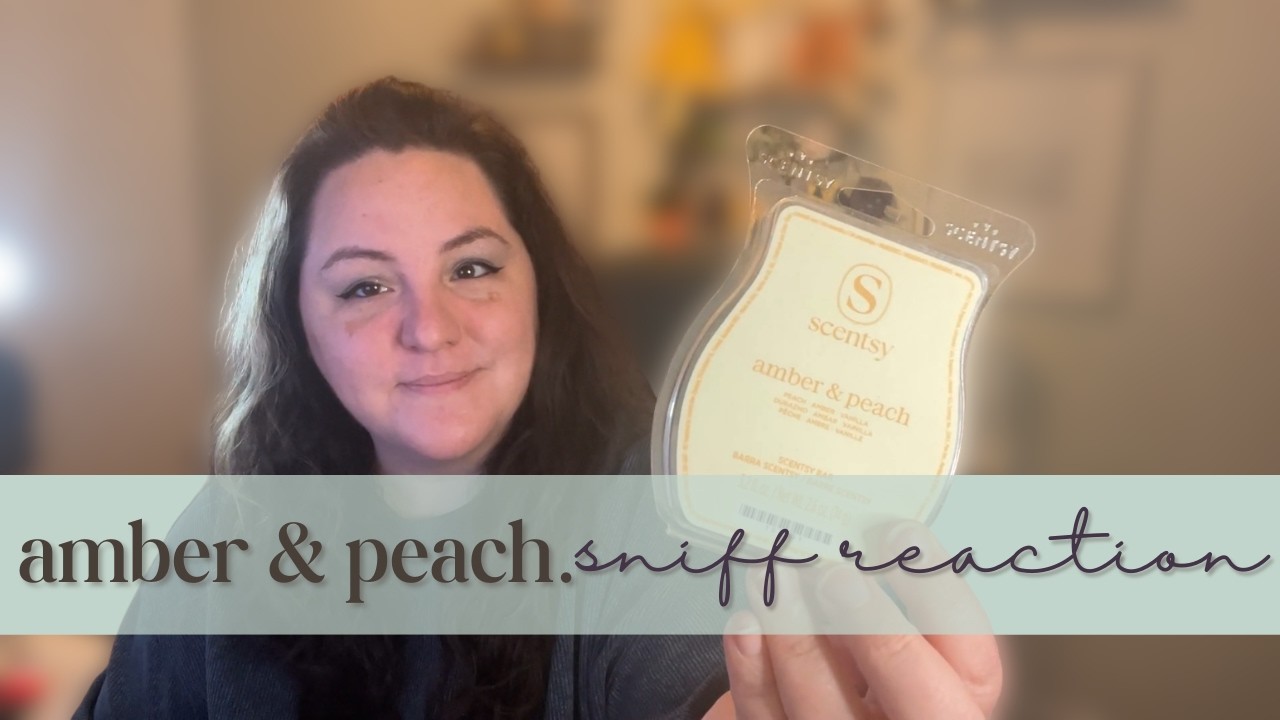 Scentsy Sniffs | Amber & Peach | January 2026 Scent of the Month
