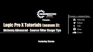 Alchemy Source Filter Usage Tips (Logic Pro Tutorial)
