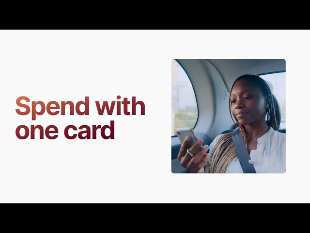 Spend with one card