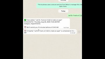 How TodoBuddy Sends You Reminders in WhatsApp | AI Task Manager #ai  #productivitytools  #whatsapp