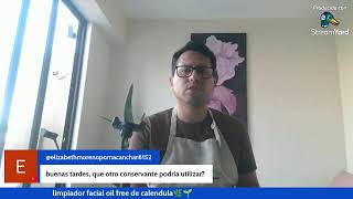 limpiador facial oil free de caléndula