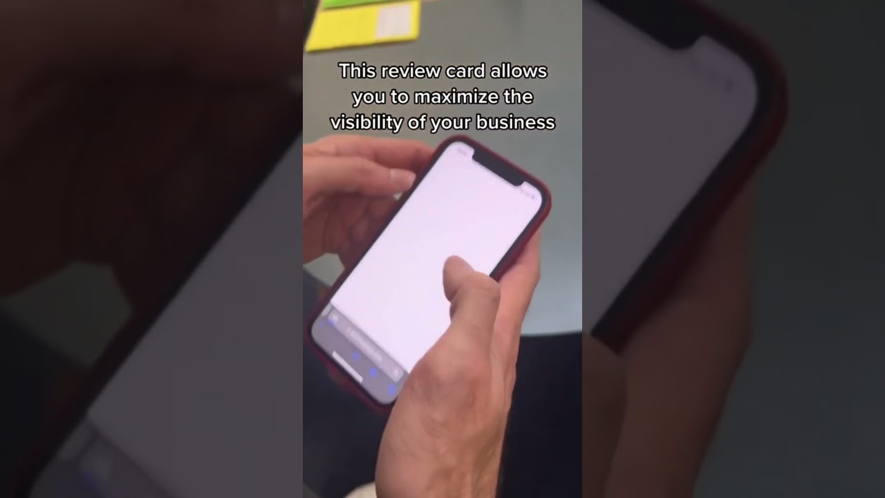 Get more Google reviews and rank higher with one tap! 