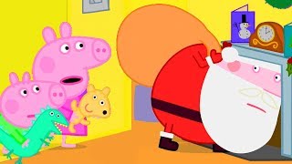 peppa pig official channel peppas christmas special santa is here
