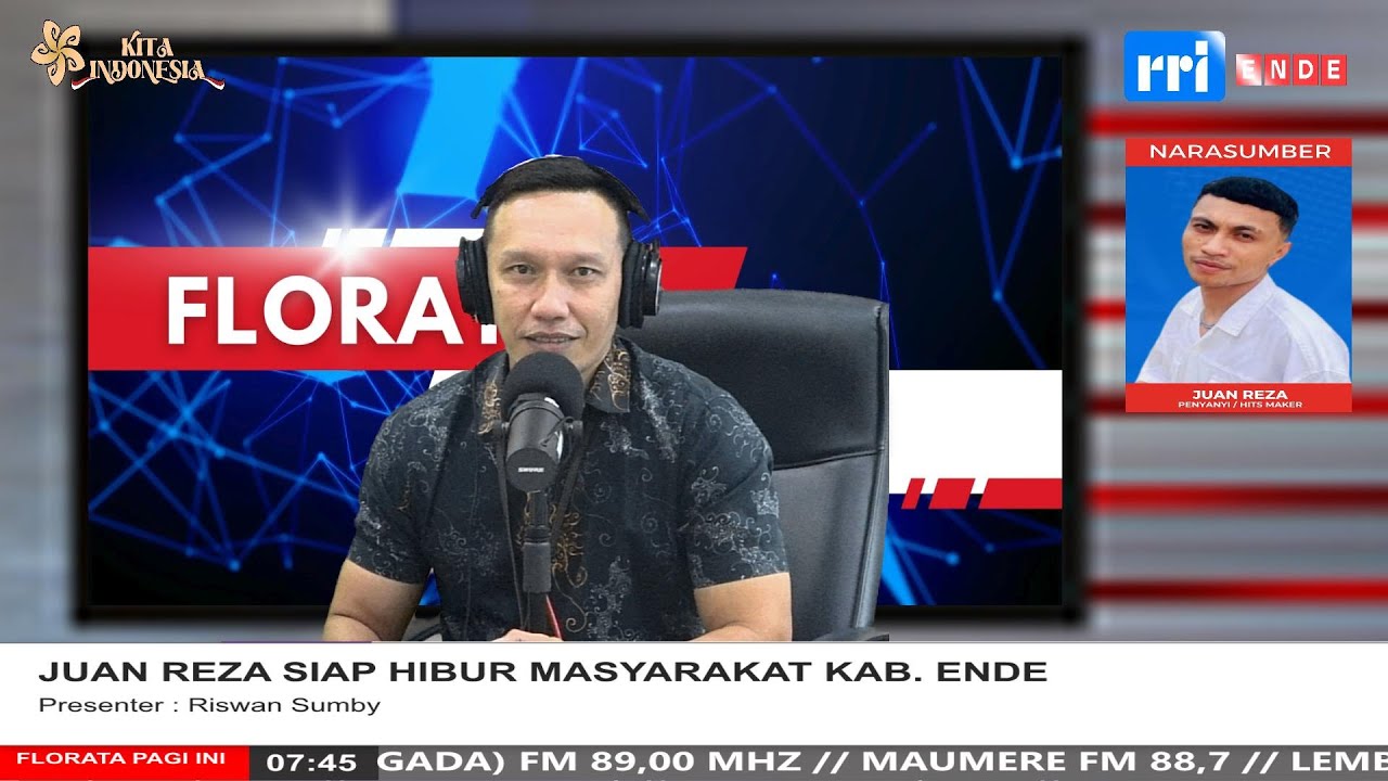 JUAN REZA SIAP HIBUR MASYARAKAT KAB.ENDE