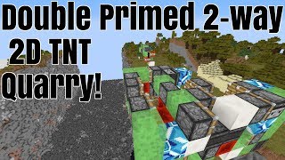 Mini 3D TNT Quarry! | Minecraft (CHECK description)