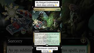 Vicious rivalry is an excellent board wipe. #mtg #golgari #mtgspoilers #strixhaven
