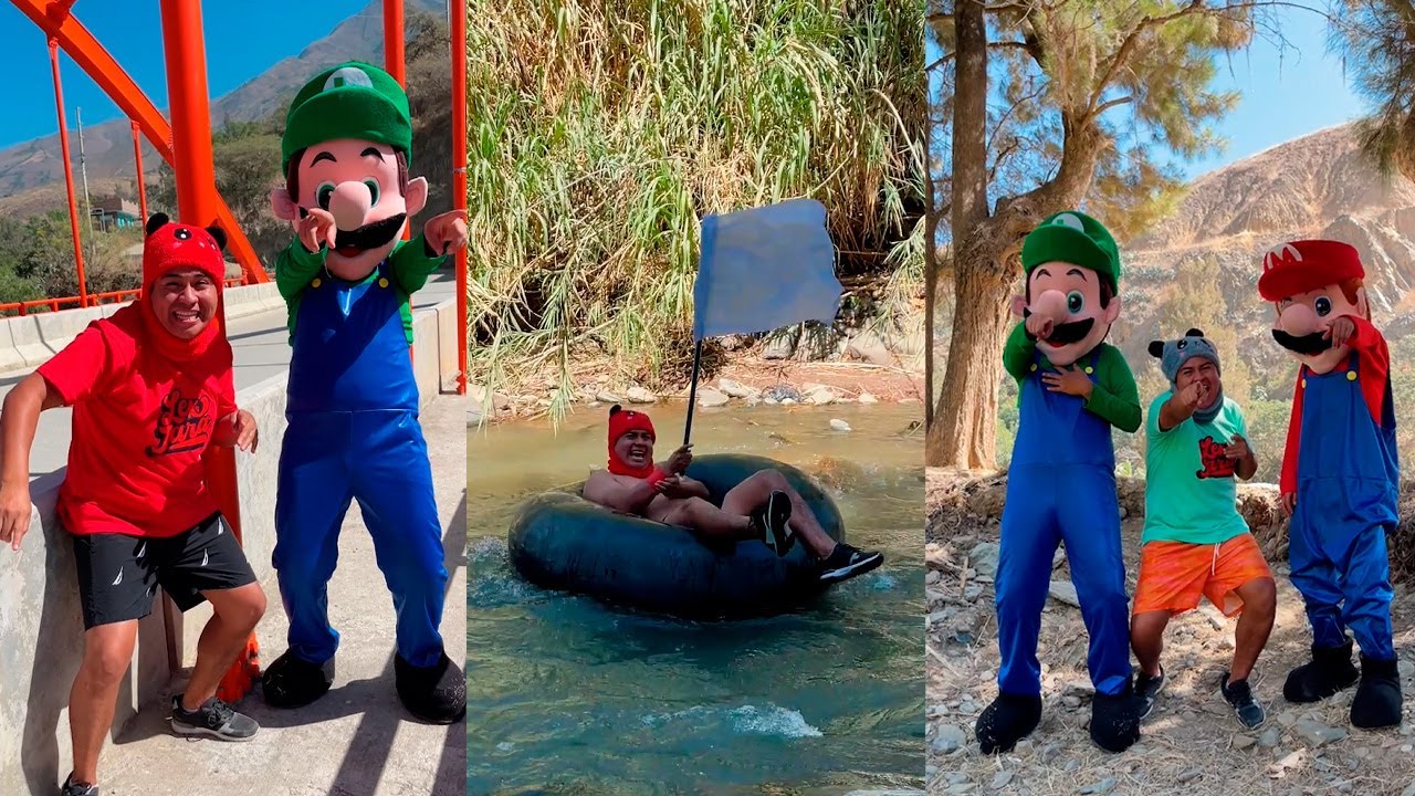 MARIO VS LUIGI LA GRAN PELEA DE LEXITO TIKTOKS DE LEX JARA - YouTube