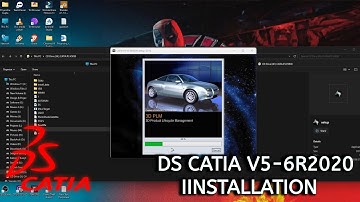 How to Install DS CATIA V5-6R2020 (V5R30) For WIndows 11 , 10 , 8 , 7