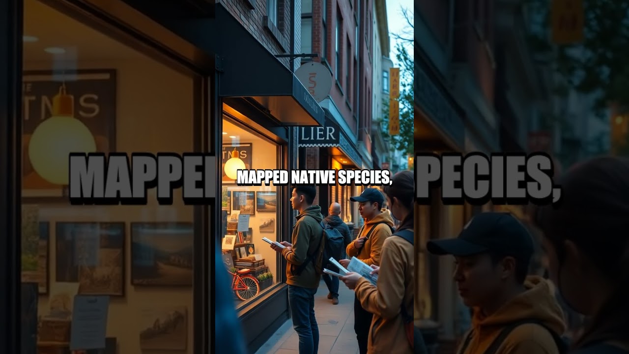 The Quiet Botanist and the Hill of New Leaves