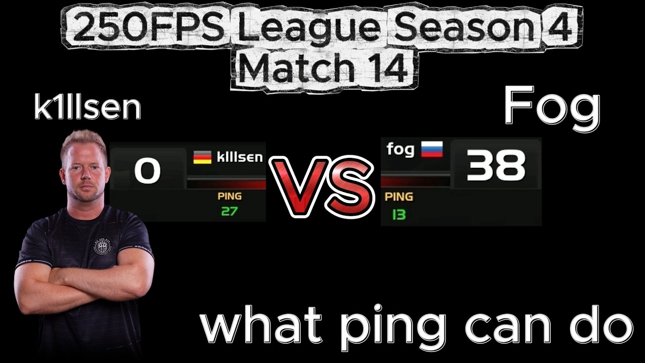 250 FPS League Season 4 - Match 14 vs Fog | Quake Live