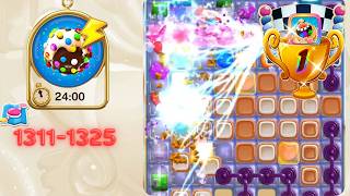 CANDY CRUSH SAGA | Levels 1311-1325: SUPER  COLOR BOMB POWER! ⚡ screenshot 5