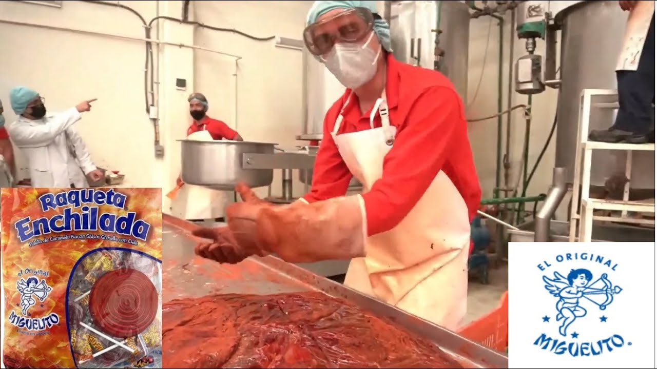 Un dia en la Fábrica de Dulces Miguelito. ¿Como se hacen miles de paletas al dia?