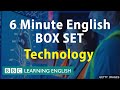 Box set 6 minute english  internet and technology english megaclass one hour of new vocabulary