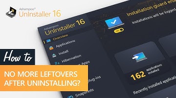 No more leftovers after uninstalling? Ashampoo UnInstaller 16 shows you how!