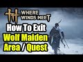 Where Winds Meet - How To Exit Wolf Maiden Boss Area (Yes... cant believe this needs a guide)